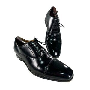 Florsheim Mens Size 10 D Black Leather Oxfords Dress Shoes NICE